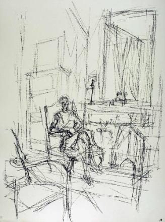 Figur im Wohnraum