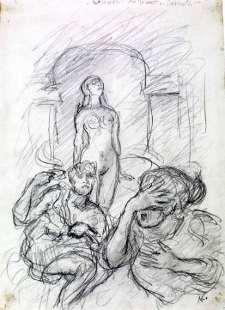 Entwurf zu „Die Braut von Corinth“