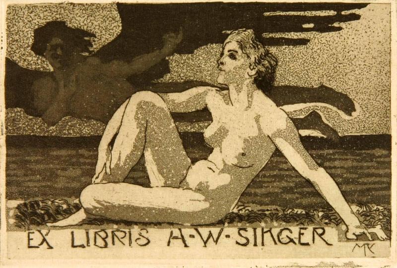 Exlibris H. W. Singer