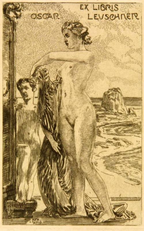 Exlibris Oscar Leuschner