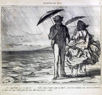 Ils appellent ça UN GRAIN!....voilà deux heures que ça dure....je n'ose même pas ouvrir la bouche, je suis sûr que cette pluie-là est affreusement salée!.....