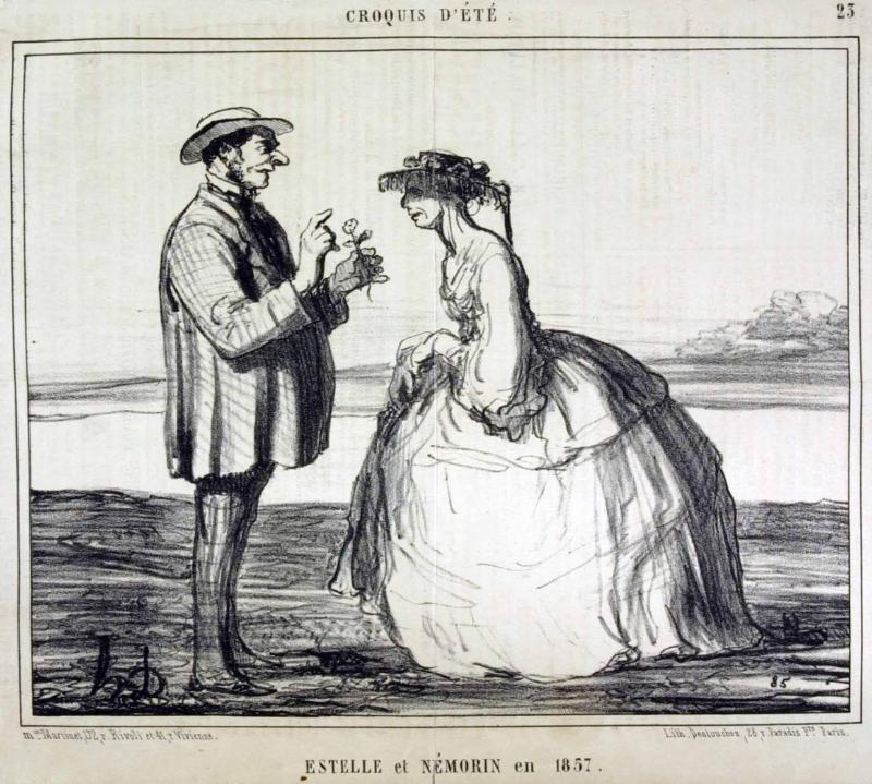 Estelle et Némorin en 1857