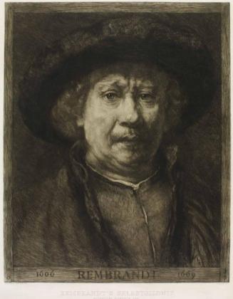 Rembrandt sog. Kleines Selbstporträt KHM Wien