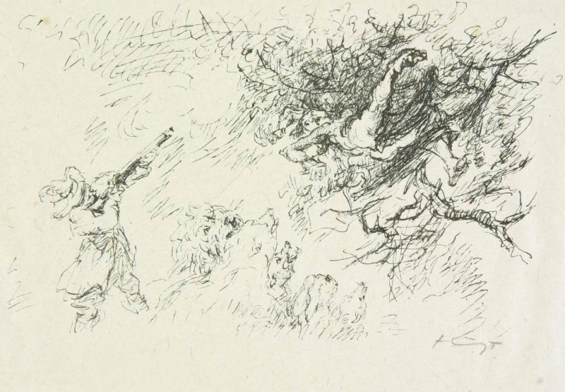 27. Illustrationen zu dem Märchen „Die zwei Brüder“