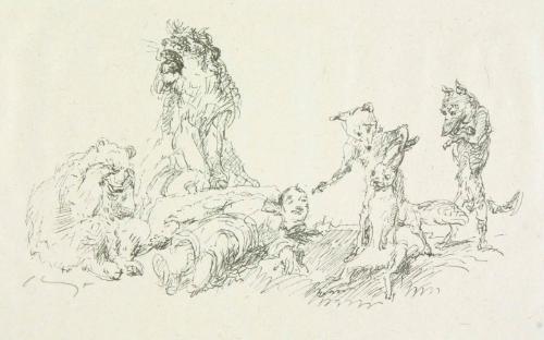 28. Illustrationen zu dem Märchen „Die zwei Brüder“