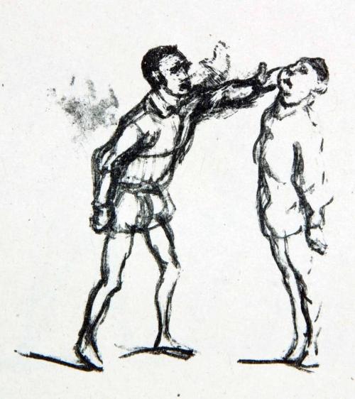 Der Herzog ohrfeigt Bernardone