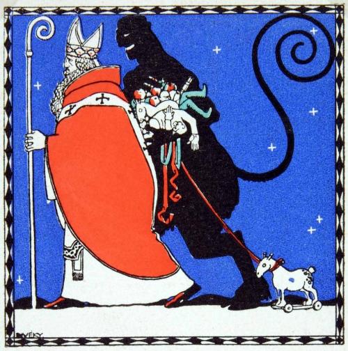 Nikolaus-Krampus-Karte