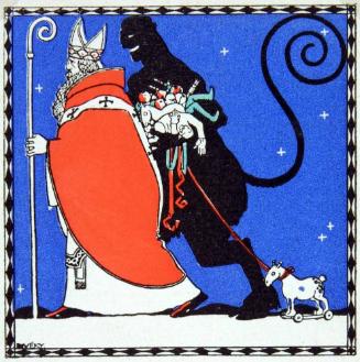 Nikolaus-Krampus-Karte