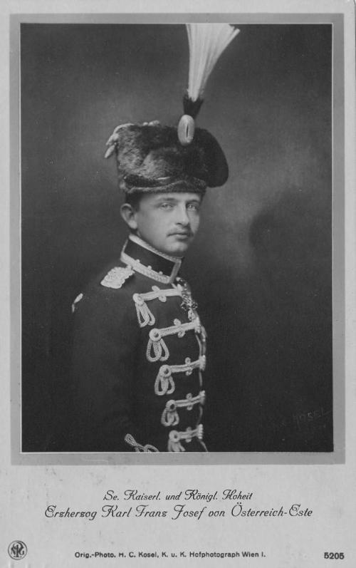 Erzherzog Karl Franz Josef von Österreich-Este