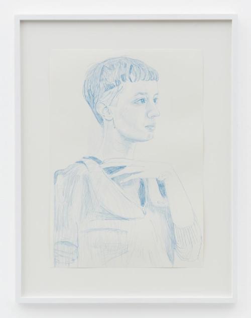 After a portrait of Verena Dengler by Josephine Pryde (VD 1, 2001)