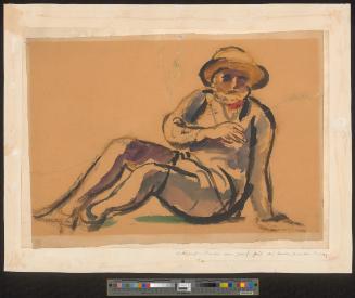 Studie zu „Josef in der Rast auf der Flucht“
