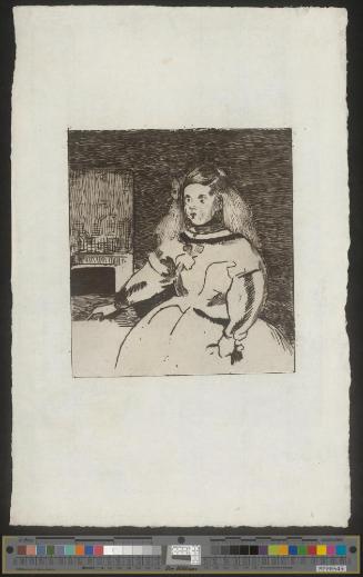 L'Infante Marguerite d'après Velazquez