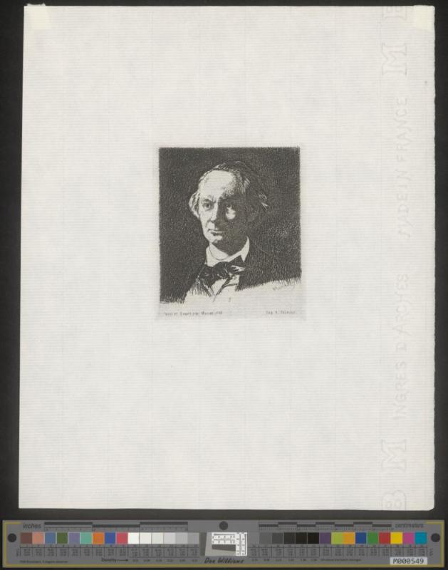 Charles Baudelaire de Face