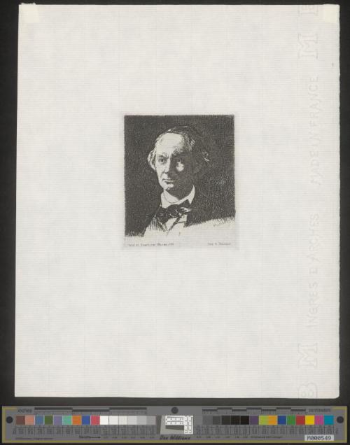 Charles Baudelaire de Face