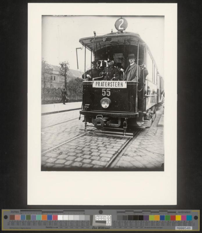 Straßenbahn Linie 2 Richtung Praterstern