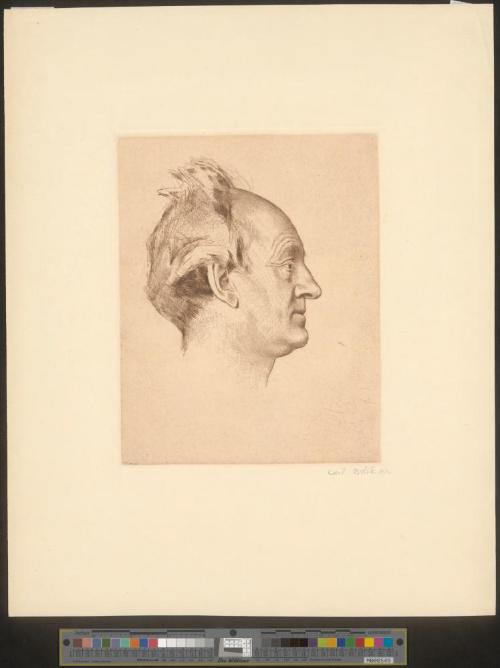 Porträt Gerhard Hauptmann