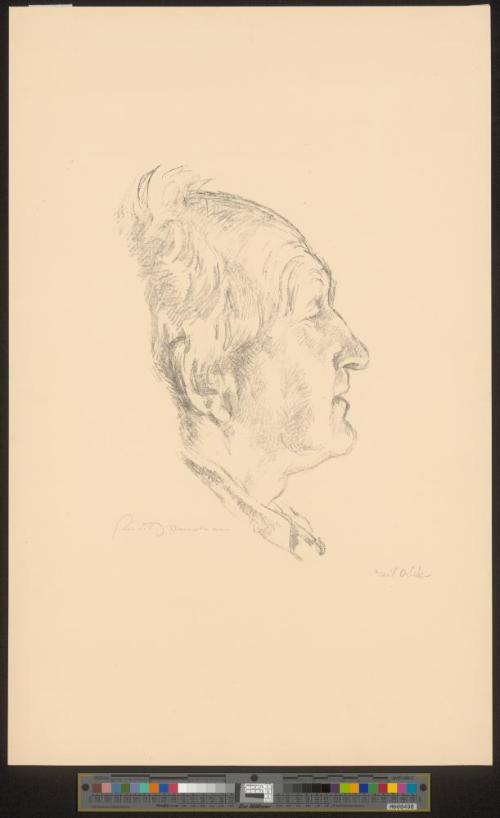 Porträt Gerhard Hauptmann