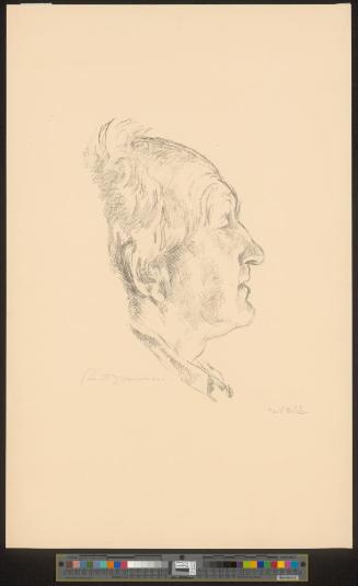 Porträt Gerhard Hauptmann