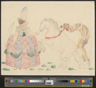 Pomona als Amazone