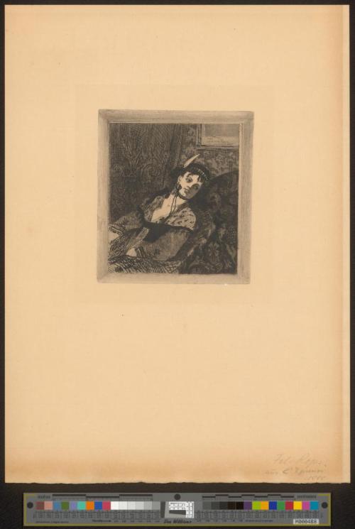 La Femme à la Toque Ecossaise