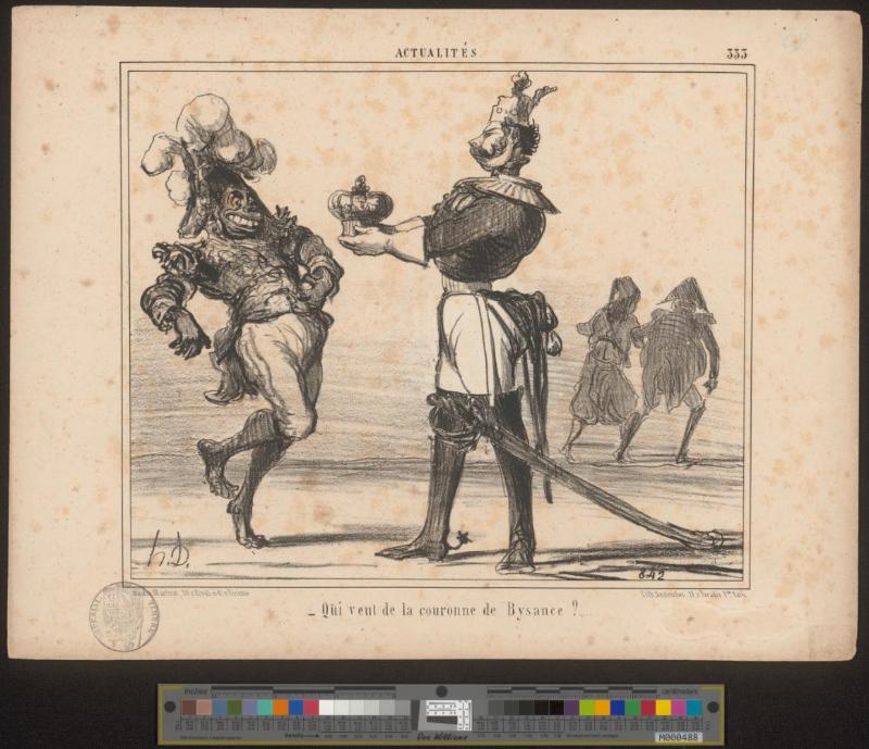 Qui vent de la couronne de Bysance ?