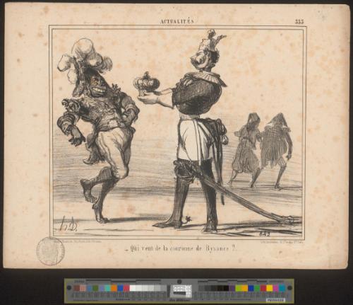 Qui vent de la couronne de Bysance ?