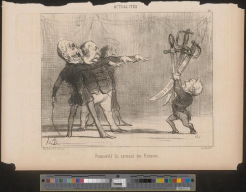 Renouvelé du serment des Horaces