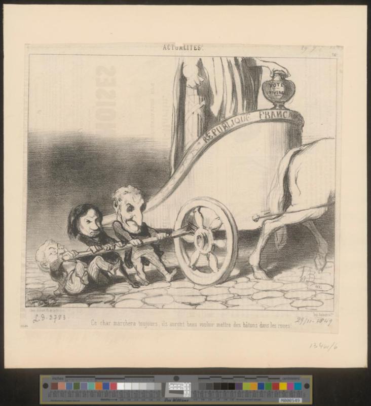 Ce char marchera toujours, ils auront beau vouloir mettre des bâtons dans les roues!