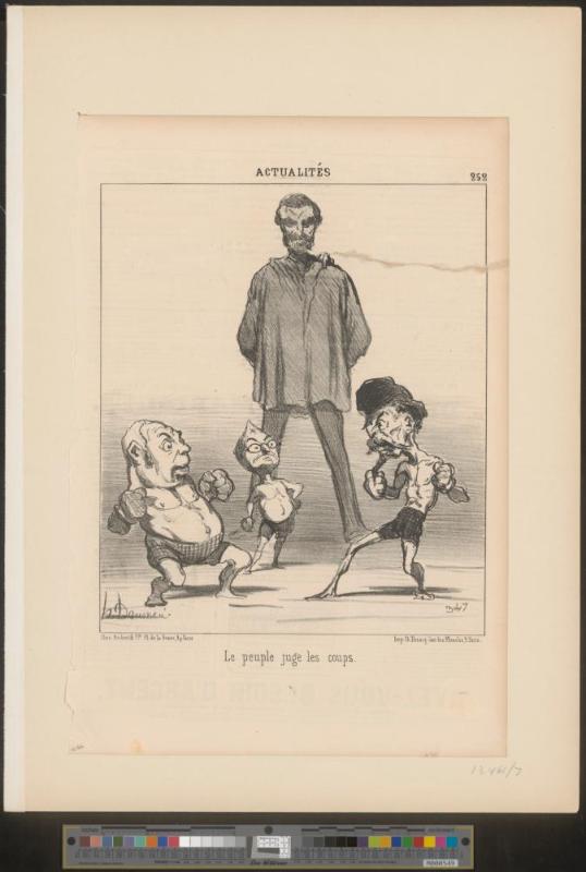 Le peuple juge les coups.
