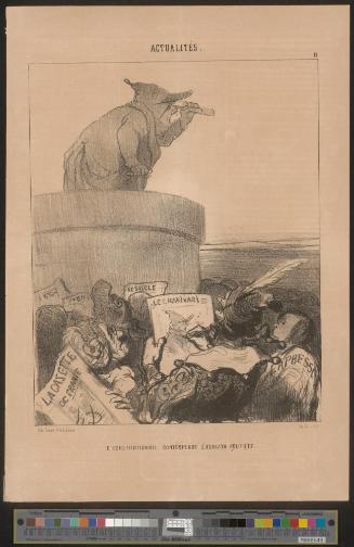 Le constitutionnel contemplant l'horizon politique.