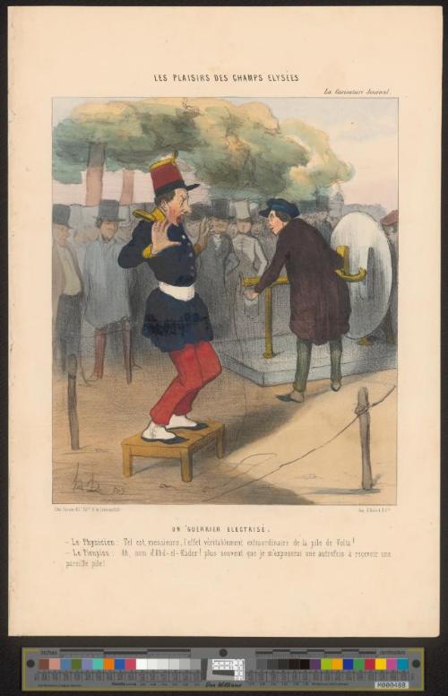 Un Guerrier électrisé.