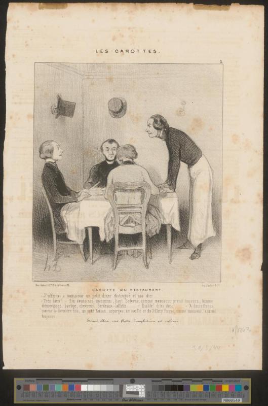 Carotte du restaurant
