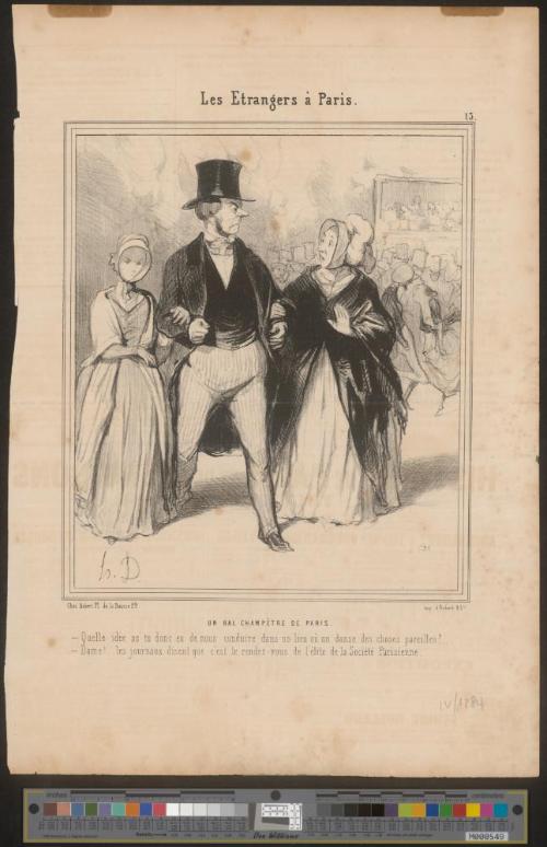 Un bal champêtre de Paris.