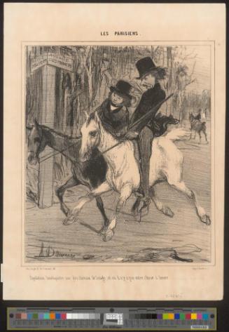 Equitation boutiquiere sur des chevaux de louage, el ou il n'y a pas autre chose a louer .