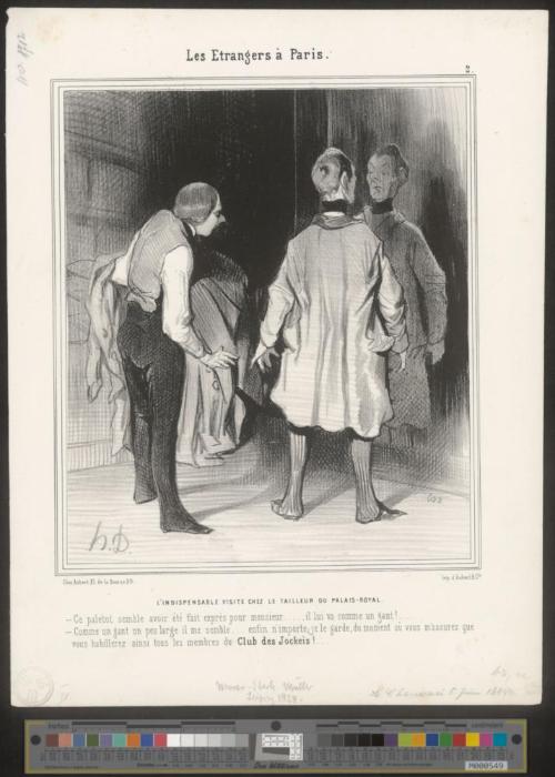 L'indispensable visite chez le tailleur du Palais-Royal