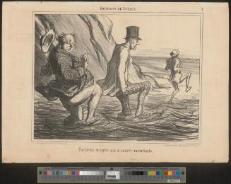Parisiens surpris par la marée montante.