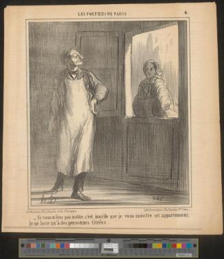 Si vous n'êtes pas noble, c'est inutile que je vous montre cet appartement je ne loue qu'à des personnes titrées.