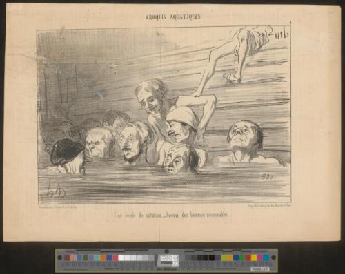 Une école de natation, - bassin des hommes raisonnables