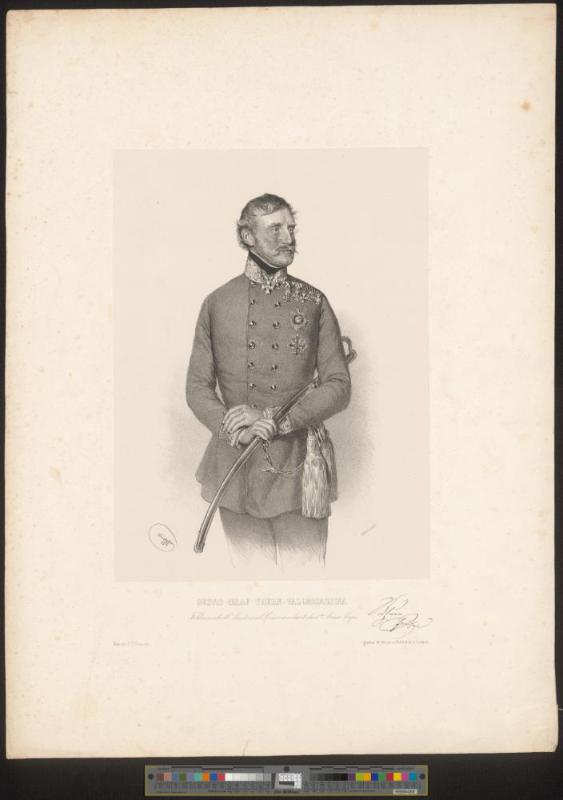 Feldmarschall Lieutenant Commandant des 8ten Armeecorps Georg Graf Thurn-Vallessassina