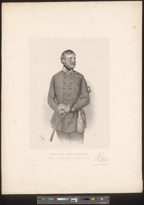 Feldmarschall Lieutenant Commandant des 8ten Armeecorps Georg Graf Thurn-Vallessassina