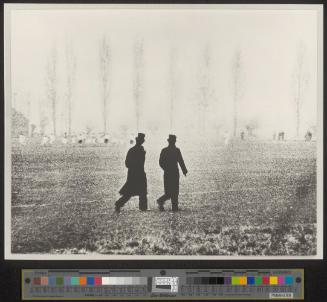 Dusk at the playing fiels of Eton