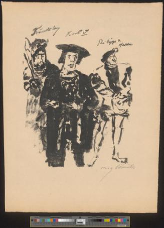 Karl V. Philipp von Hessen und Georg V. Frundsberg