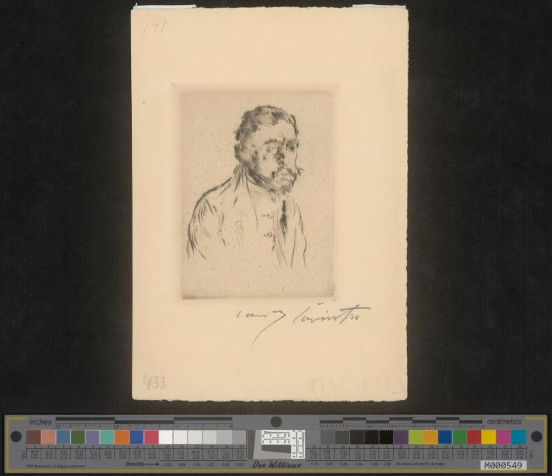 Bildnisstudie Heinrich Struck