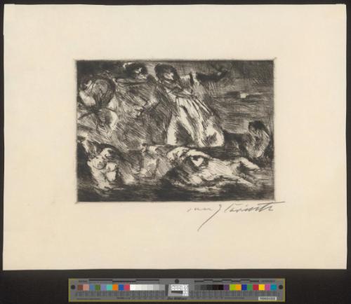 Dantebarke nach Delacroix