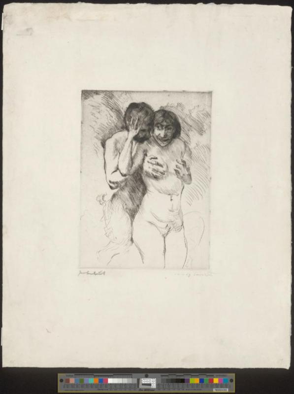 Faun und Nymphe