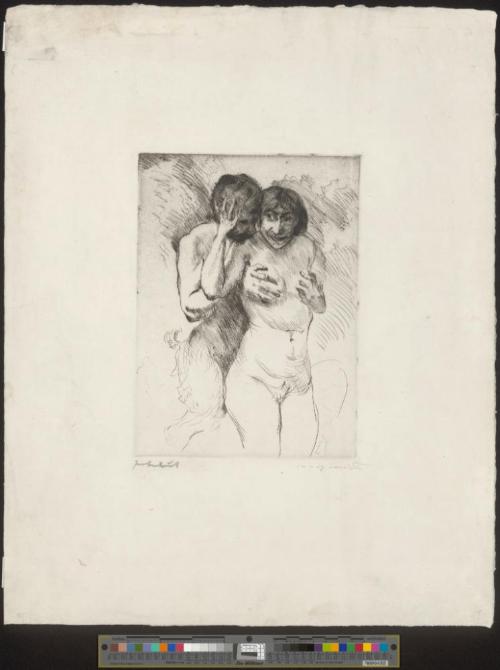 Faun und Nymphe