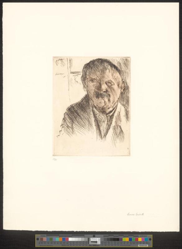 Self-portrait bust