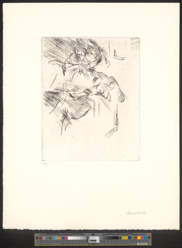 Sitting girl