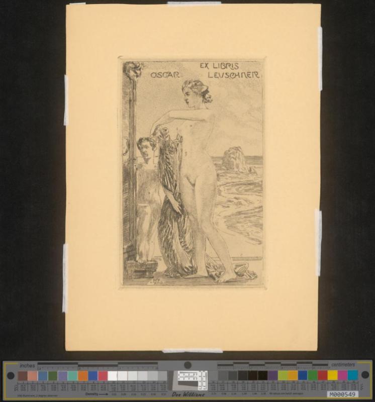 Ex Libris Oskar Leuschner