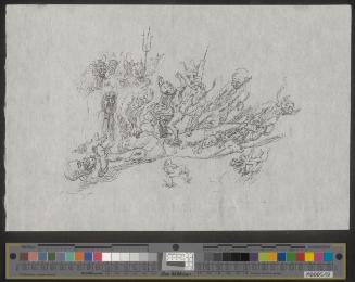 11. Illustration zu „Der Königssohn, der sich vor nichts fürchtet“
